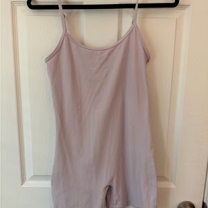 Aritzia Light Pink 5” Romper